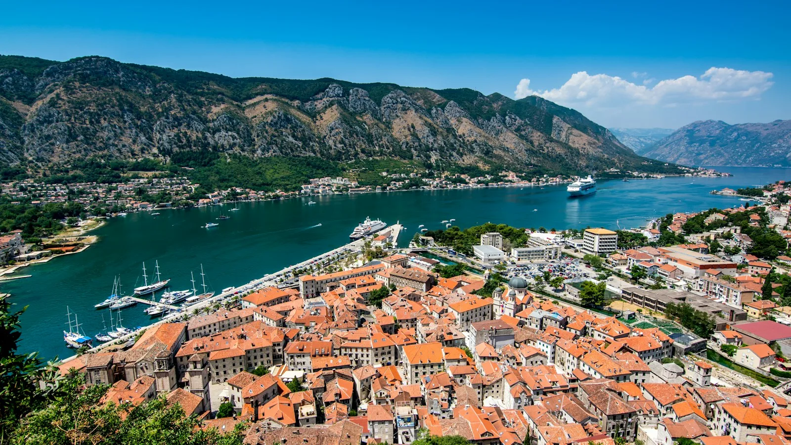 Kotor : les quartiers où le parking est réaliste