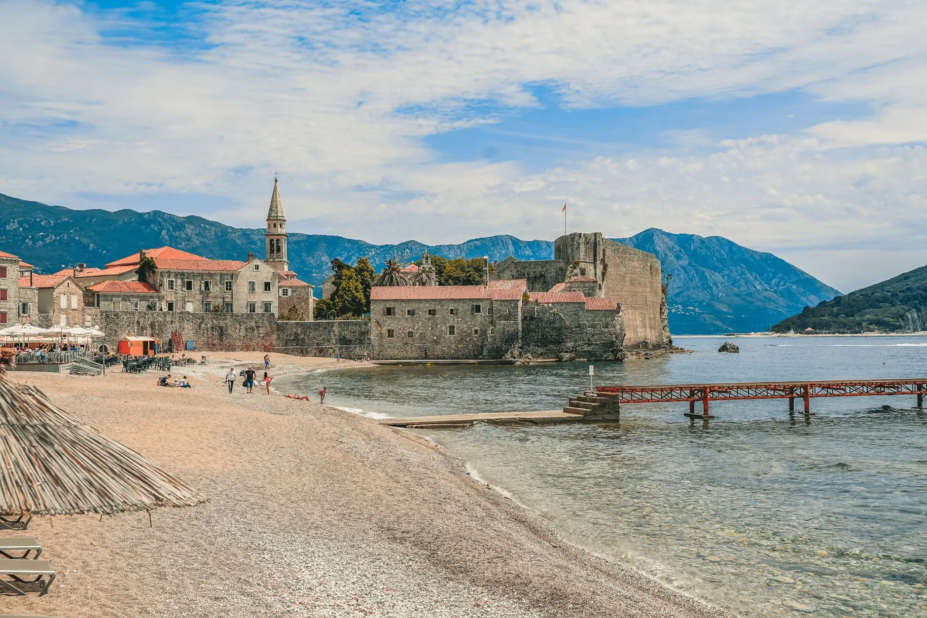️ Budva et ses plages : le cœur de la Riviera